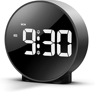 Digital Alarm Clock with Night Light