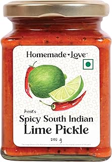Homemade Love Spicy Lime Pickle 250g